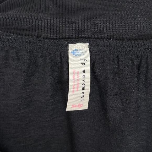 Free People Movement Light As A Feather Harem Pant Slouchy Black Size XS - Picture 5 of 6